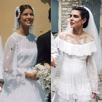 Mariage robe de mariee charlotte et caroline de Monaco