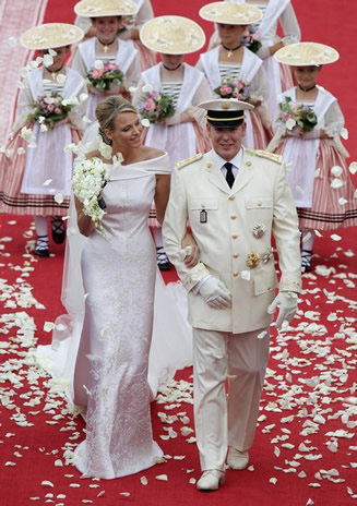 Mariage princier monaco Charlene