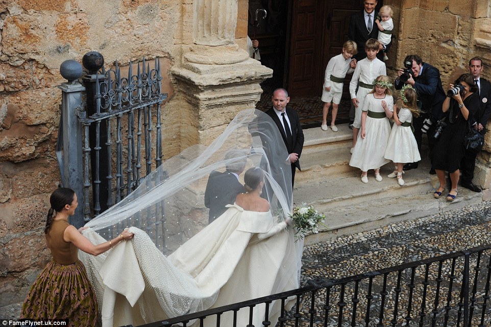 Mariage Royal robe de mariée princesse